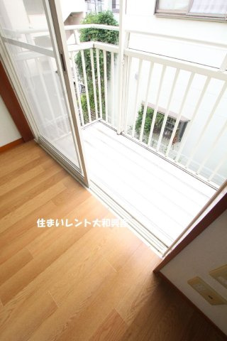 サニーハウスⅢのバルコニー