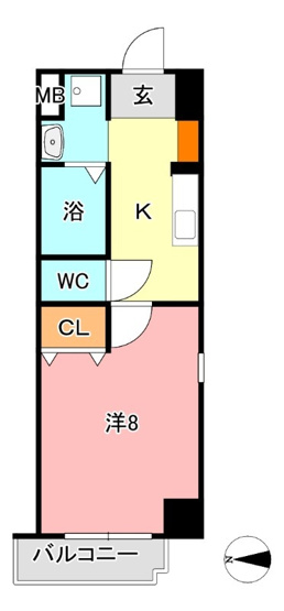 【間取り】 | アルバ鹿田