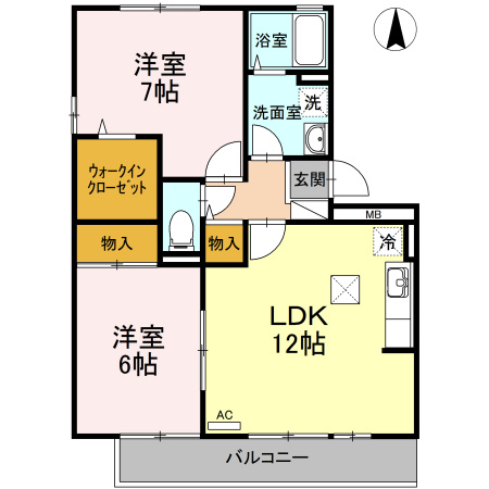 【間取り】 | セジュール田中