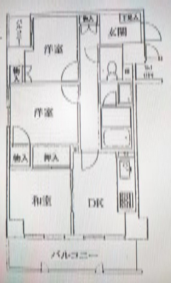 【間取り】 | ライオンズマンション新大阪第３ | 最上階・角部屋・オーナーチェンジ物件