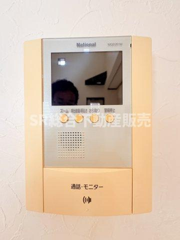 高井田中1丁目中古戸建のセキュリティ|モニター付きインターホンがあり女性やお子様にも安心です！
