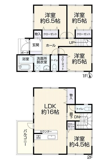 高井田中1丁目中古戸建の間取り|2026年10月リフォーム完了予定です☆