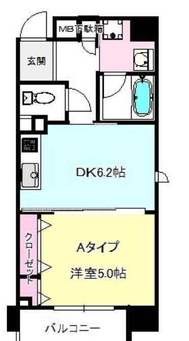 シーサウンドの間取り