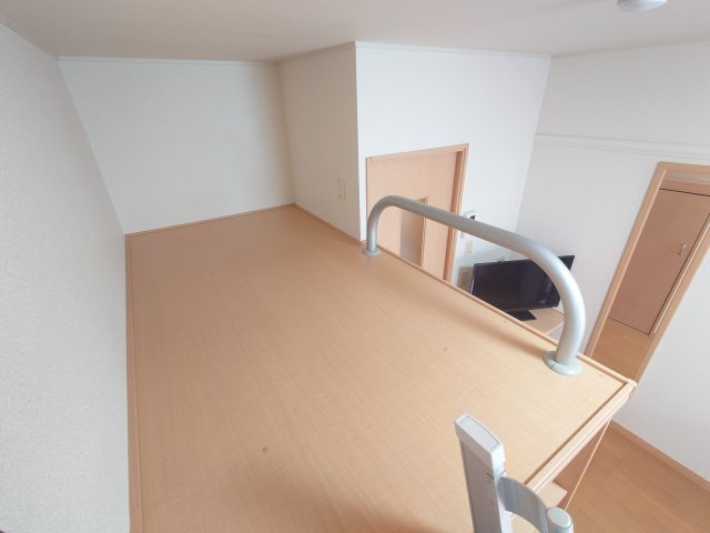 牛久市南３丁目のアパートの寝室