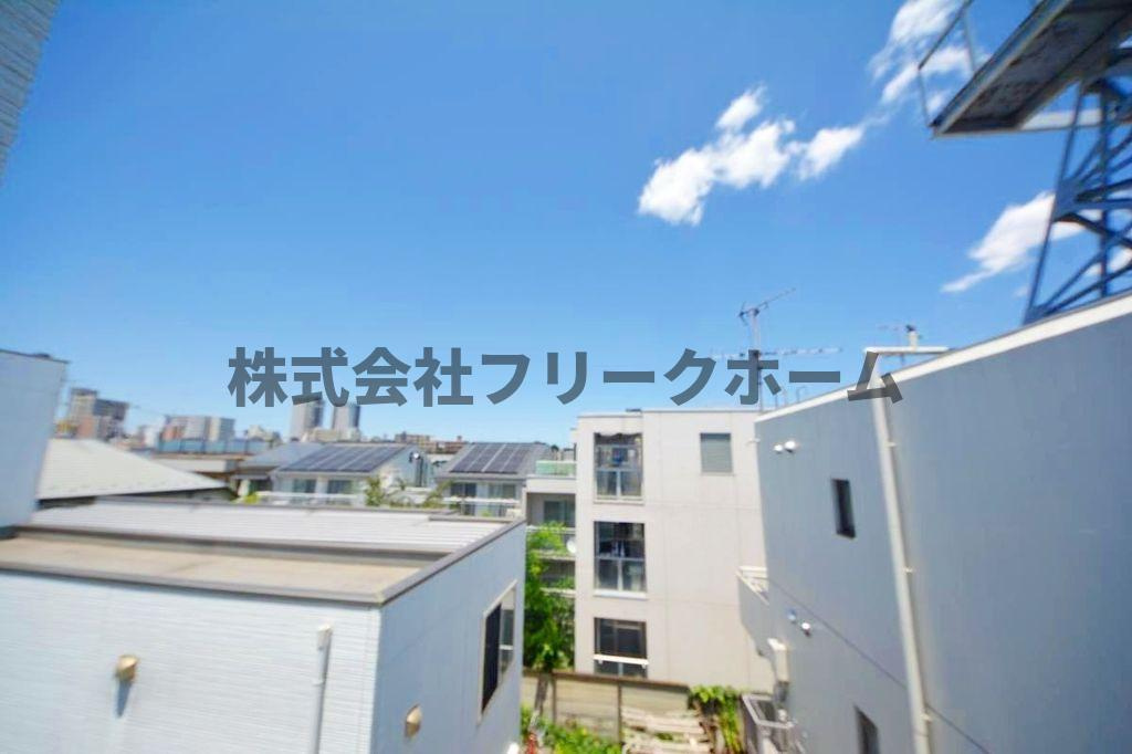 三鷹市下連雀３丁目のアパートの展望
