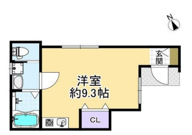 クレオ上中里の間取り