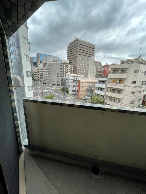 プロフ南大井のバルコニー