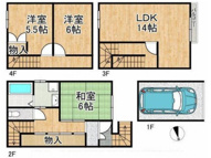 山科区勧修寺西栗栖野町　中古戸建の画像