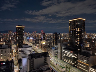 【展望】 | ブランズタワー大阪本町 | 【物件からの眺望】きらびやかな夜景を毎日お楽しみいただけます◎