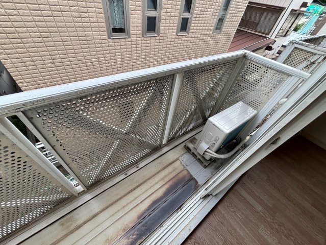 エクセル大和のバルコニー