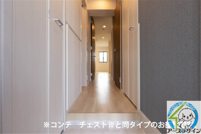 ヒカルサ東加古川の玄関|※パース写真