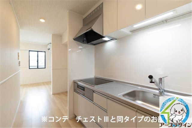 ヒカルサ東加古川のキッチン|※パース写真