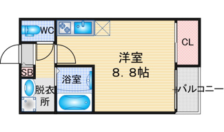 【間取り】 | GRANDTIC黒川 | 略図の為、現状優先