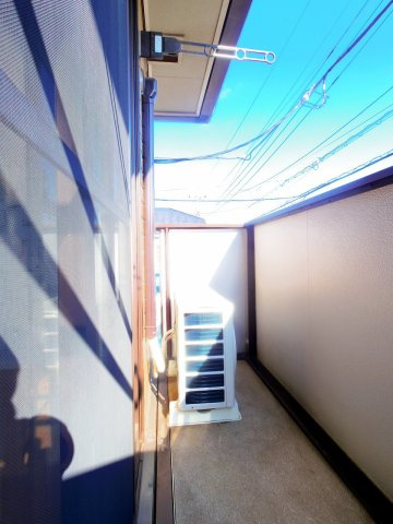 ベア フルーツ南沢のバルコニー|※他号室写真です