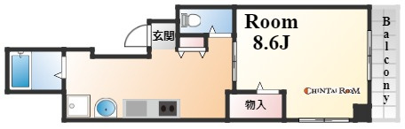 琴マンションの間取り