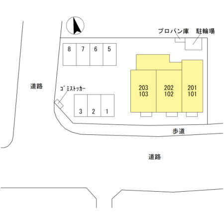 【区画図】 | グリッター・プルース