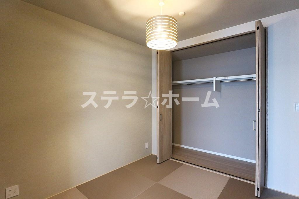 パインフィールド緑地公園の和室|和室があると落ち着いた雰囲気になりますね