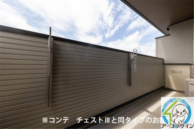 ヒカルサ東加古川のバルコニー|※パース写真