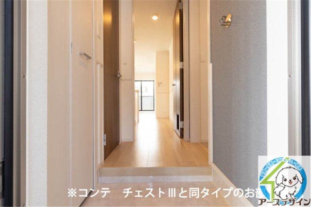ヒカルサ東加古川の玄関|※パース写真