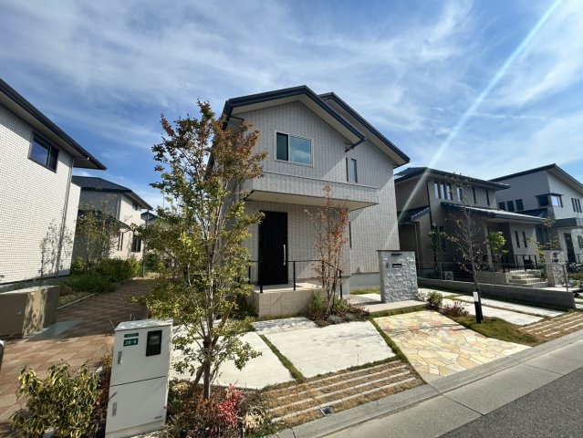芦屋市涼風町26-6戸建ての外観パース