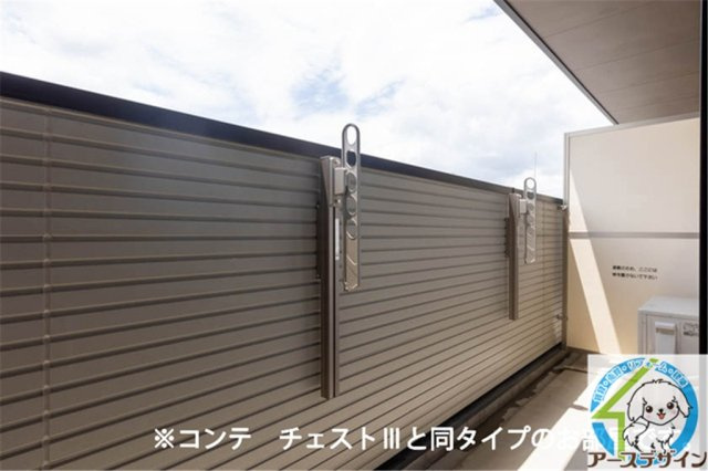 ヒカルサ東加古川のバルコニー|※パース写真