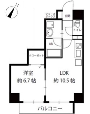 エスタンシア元町の間取り