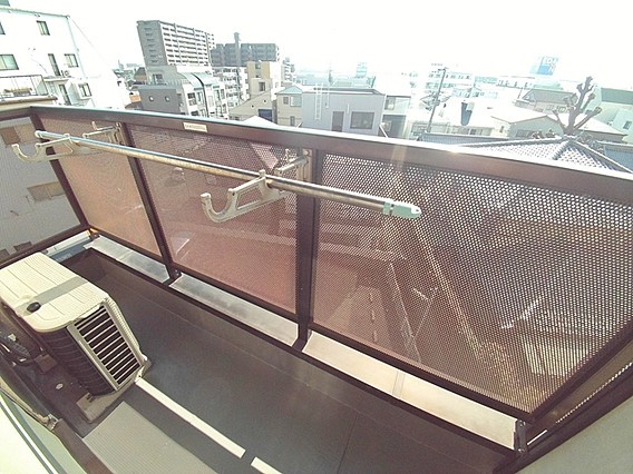 神戸市東灘区御影本町２丁目の賃貸マンションのバルコニー