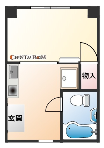 神戸市中央区旭通２丁目の賃貸マンションの間取り