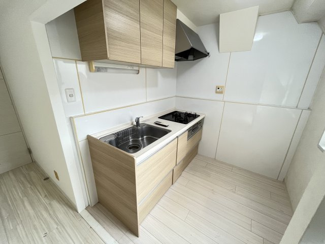 神戸市灘区水道筋１丁目の賃貸マンションのキッチン