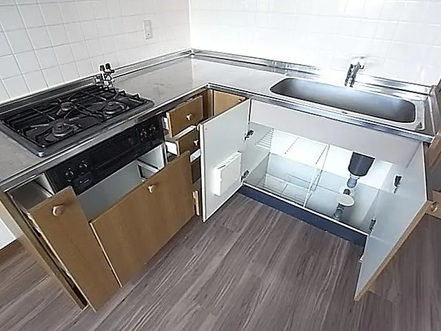 神戸市中央区琴ノ緒町１丁目の賃貸マンションのキッチン