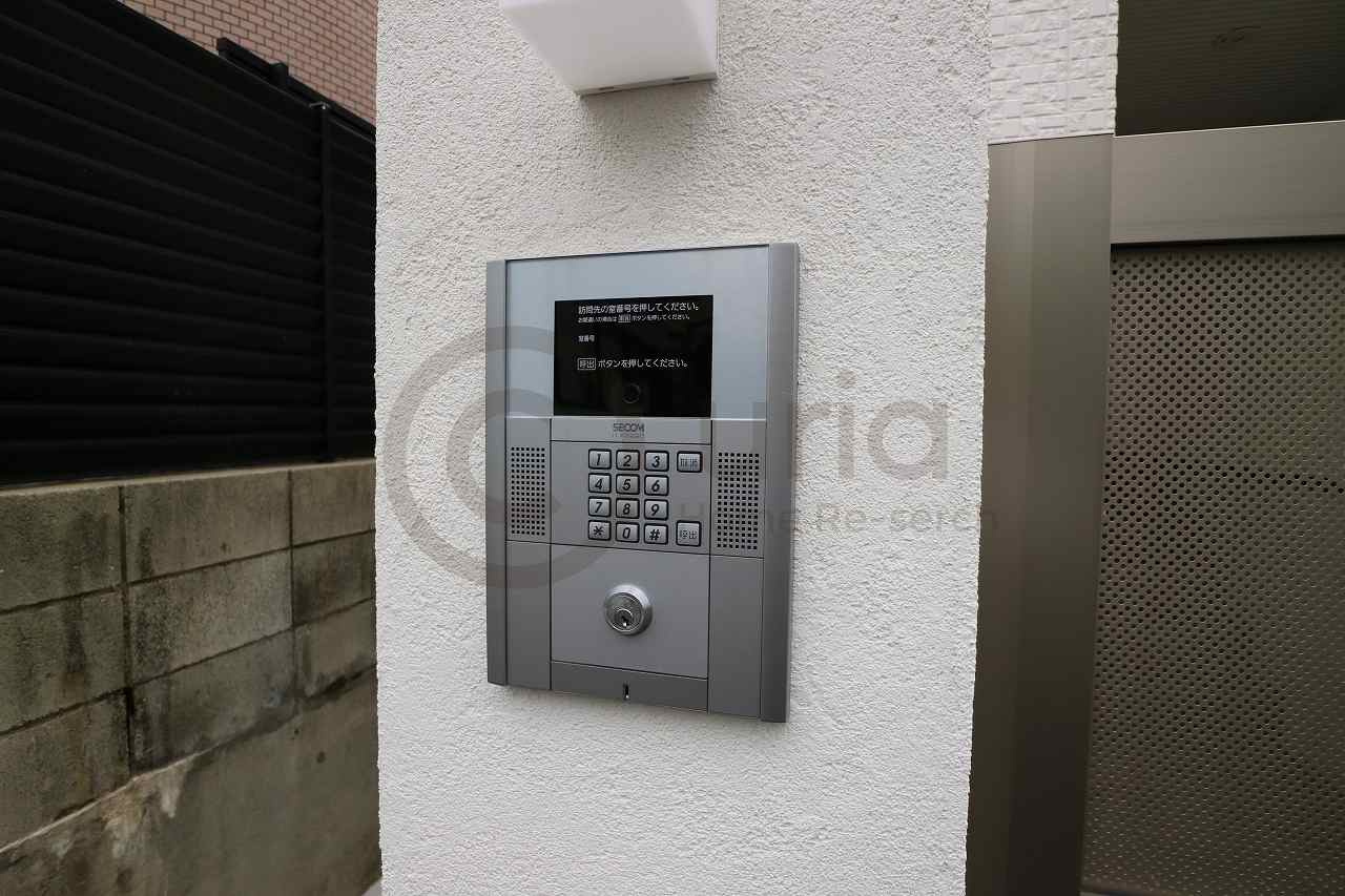 神戸市東灘区魚崎中町２丁目のアパートのセキュリティ