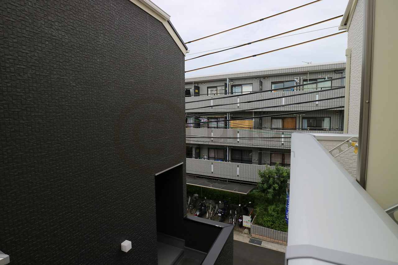 神戸市東灘区魚崎中町２丁目のアパートの展望