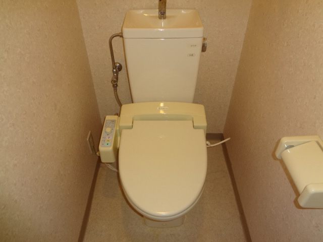 神戸市中央区中山手通２丁目の賃貸マンションのトイレ