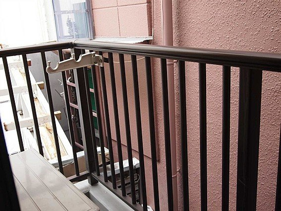 ルモンド元町のバルコニー