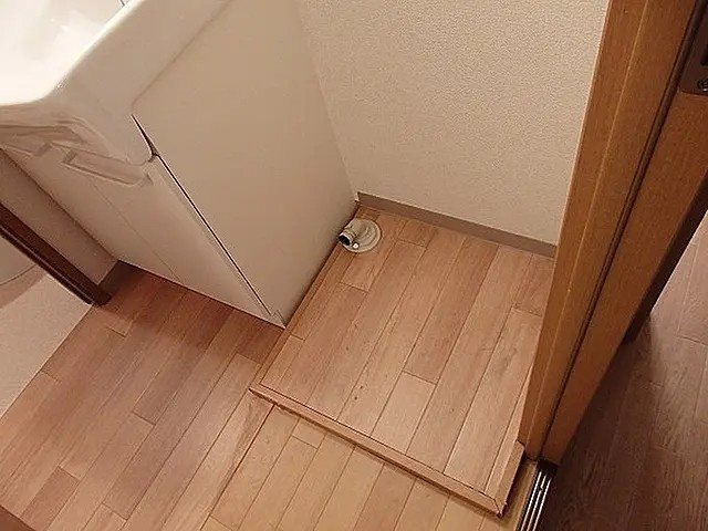 神戸市灘区天城通４丁目の賃貸マンションの洗面所