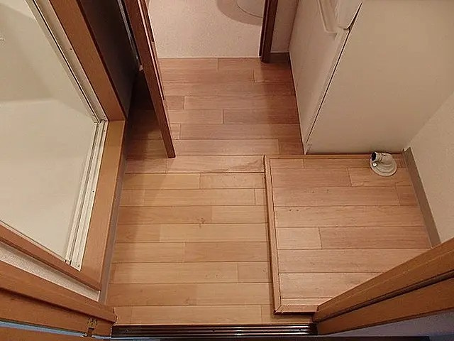 神戸市灘区天城通４丁目の賃貸マンションの洗面所