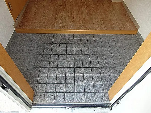 神戸市灘区天城通４丁目の賃貸マンションの玄関
