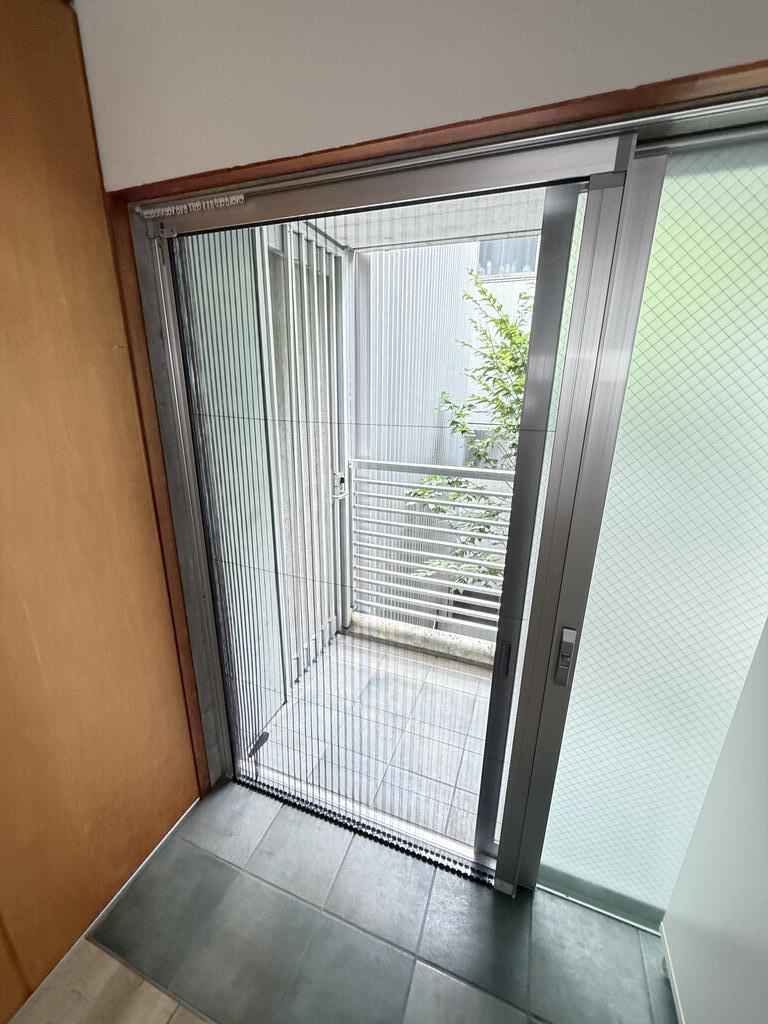神戸市中央区北野町３丁目の賃貸マンションのバルコニー