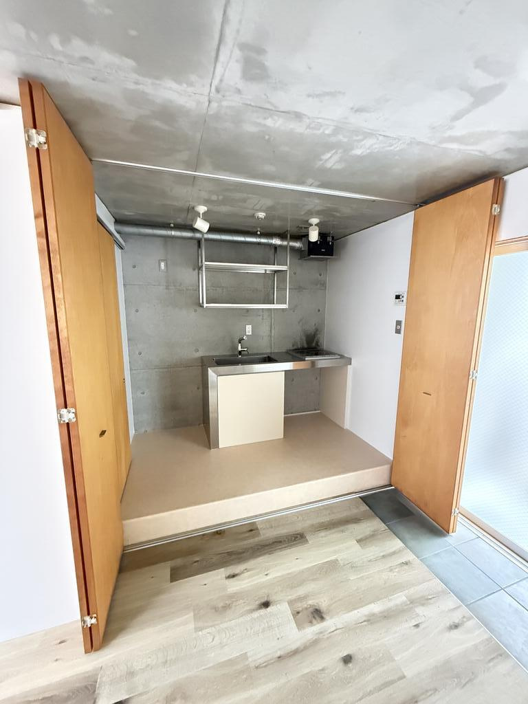 神戸市中央区北野町３丁目の賃貸マンションのキッチン