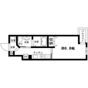 神戸市中央区加納町３丁目の賃貸マンションの間取り