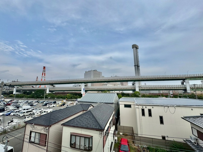 神戸市灘区新在家南町３丁目の賃貸マンションの展望