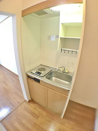 神戸市灘区下河原通４丁目の賃貸マンションのキッチン