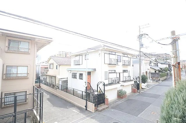 神戸市東灘区西岡本３丁目の賃貸マンションの展望