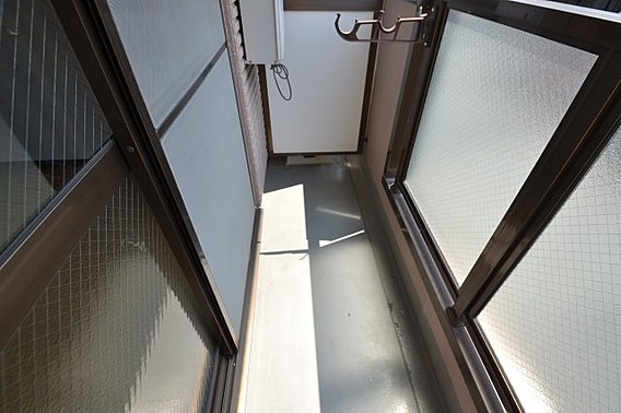 神戸市灘区天城通１丁目の賃貸マンションのバルコニー