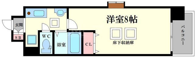 ＣＩＴＹ　ＳＰＩＲＥ北梅田の間取り