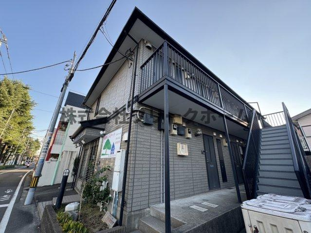 武蔵野市境南町２丁目のアパートの外観