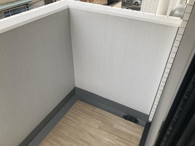エフプレスト入谷のバルコニー