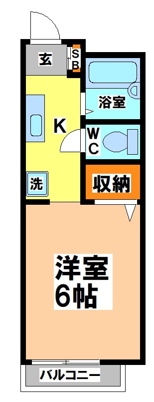 ウィステリアⅡの間取り