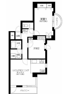 【間取り】 | ｉｌ　Ｃｉｅｌｏ　ｋｉｔａｍｉ | 間取りです。