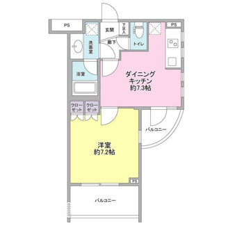 【間取り】 | サンカント・アン豪徳寺 | 間取りです。